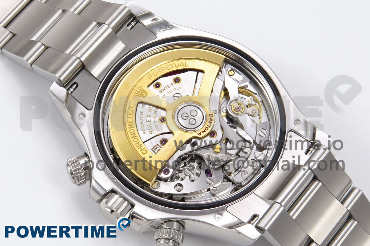 Daytona 126506 Clean 1:1 Best Edition 904L Steel Ice Blue Dial Crystral Markers on SS Braclet SH4131 - Image 10