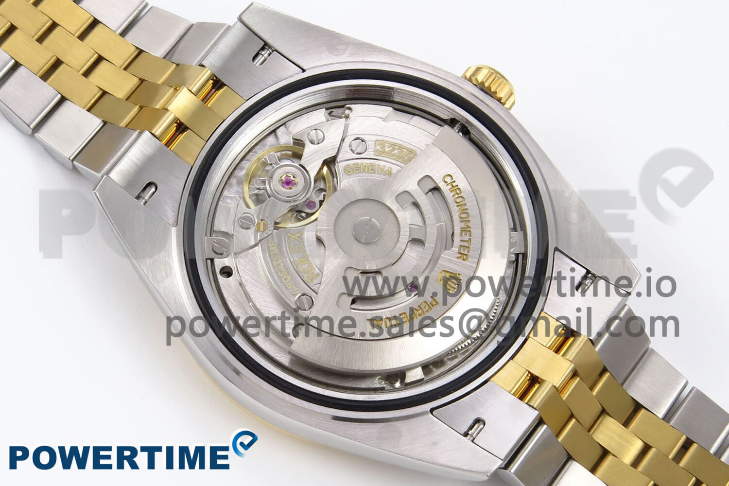 DateJust 41 126333 EWEF 1:1 Best Edition Silver Stick Dial on SS/YG Jubilee Bracelet A3235 - Image 9