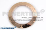 PP Tourbillon RG Rainbow Bezel RMSF Edition White Dial on Brown Leather Strap - Image 10