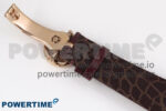 PP Tourbillon RG Rainbow Bezel RMSF Edition White Dial on Brown Leather Strap - Image 13