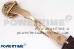 PP Tourbillon RG Rainbow Bezel RMSF Edition White Dial on Brown Leather Strap - Image 15