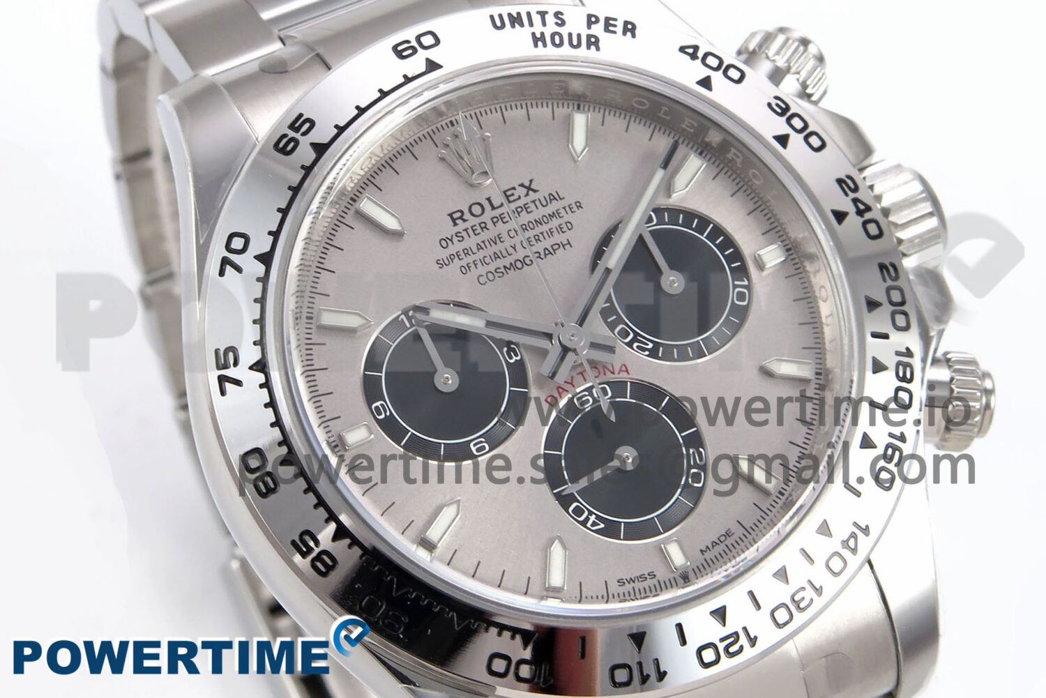 Daytona 126509 Clean 1:1 Best Edition 904L Steel Gray/Black Dial on SS Braclet SH4131 - Image 2