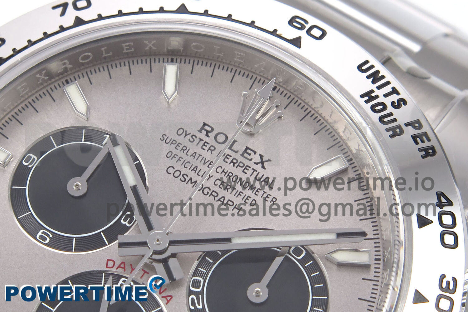 Daytona 126509 Clean 1:1 Best Edition 904L Steel Gray/Black Dial on SS Braclet SH4131 - Image 4