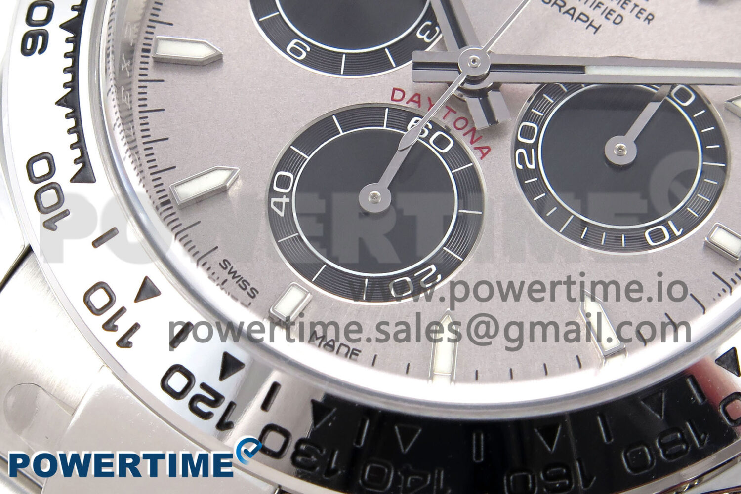 Daytona 126509 Clean 1:1 Best Edition 904L Steel Gray/Black Dial on SS Braclet SH4131 - Image 5