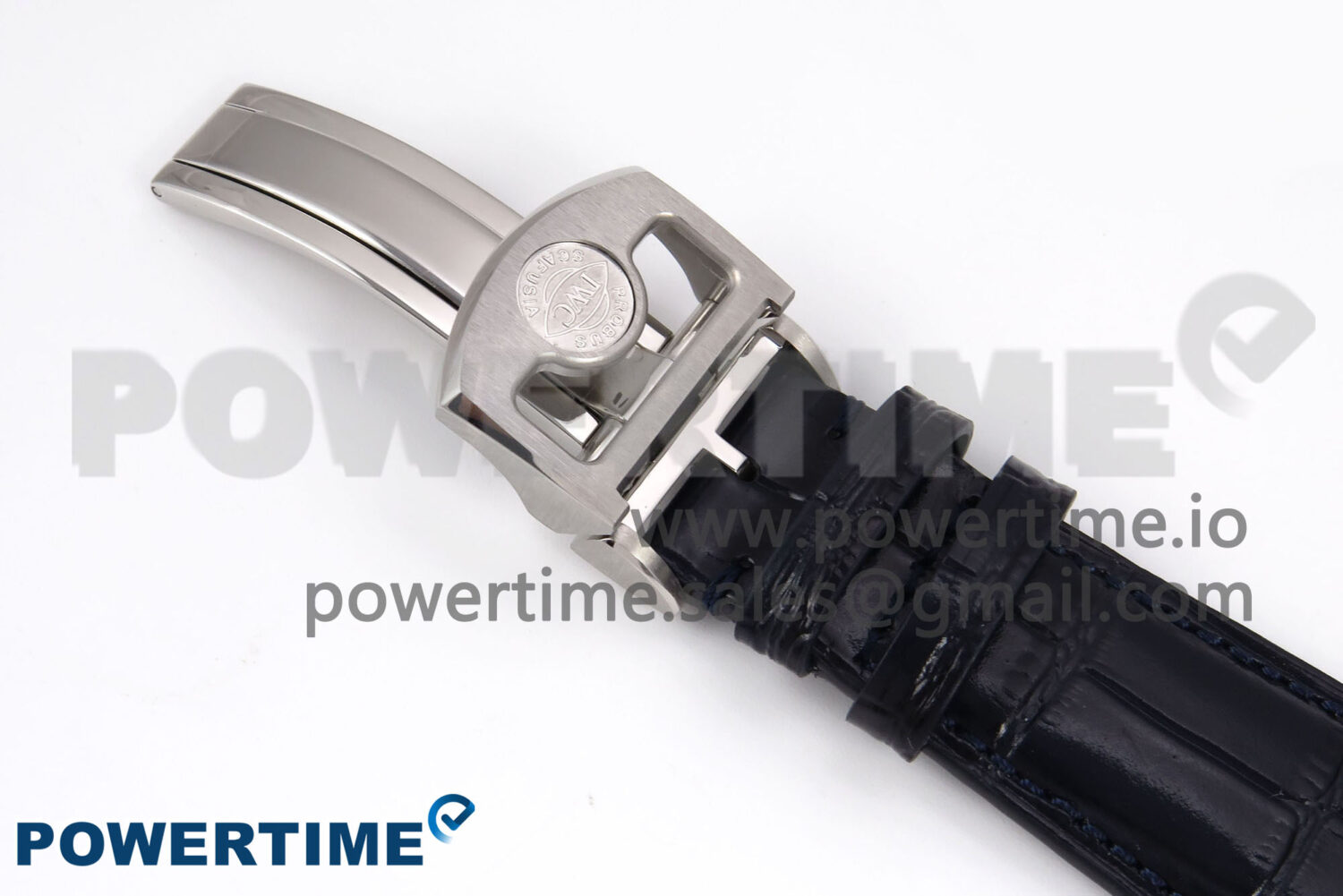 Portugieser Automatic 42mm SS APSF 1:1 Best Edition White Dial Blue Marker on Blue Leather Strap A52010 - Image 10