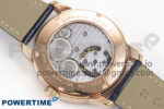 PP Tourbillon RG Rainbow Bezel RMSF Edition Black Starry Dial on Blue Leather Strap - Image 8