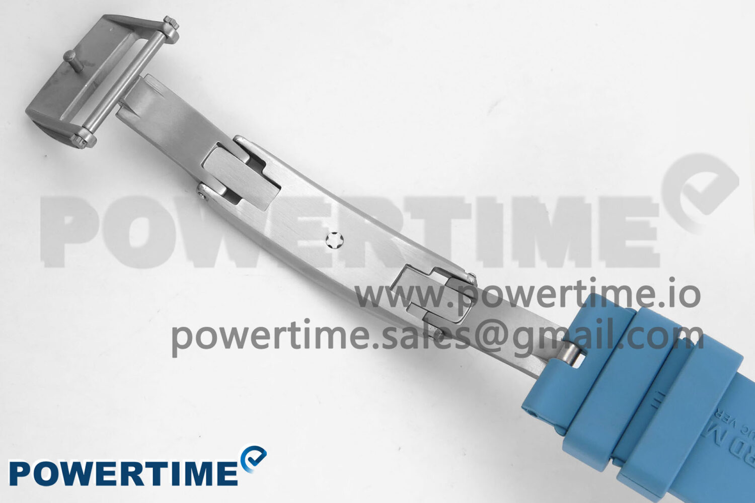 RM055 White Ceramic T+F 1:1 Best Edition Blue Skeleton Dial on Blue Rubber Strap RMUL2 Super Clone - Image 12