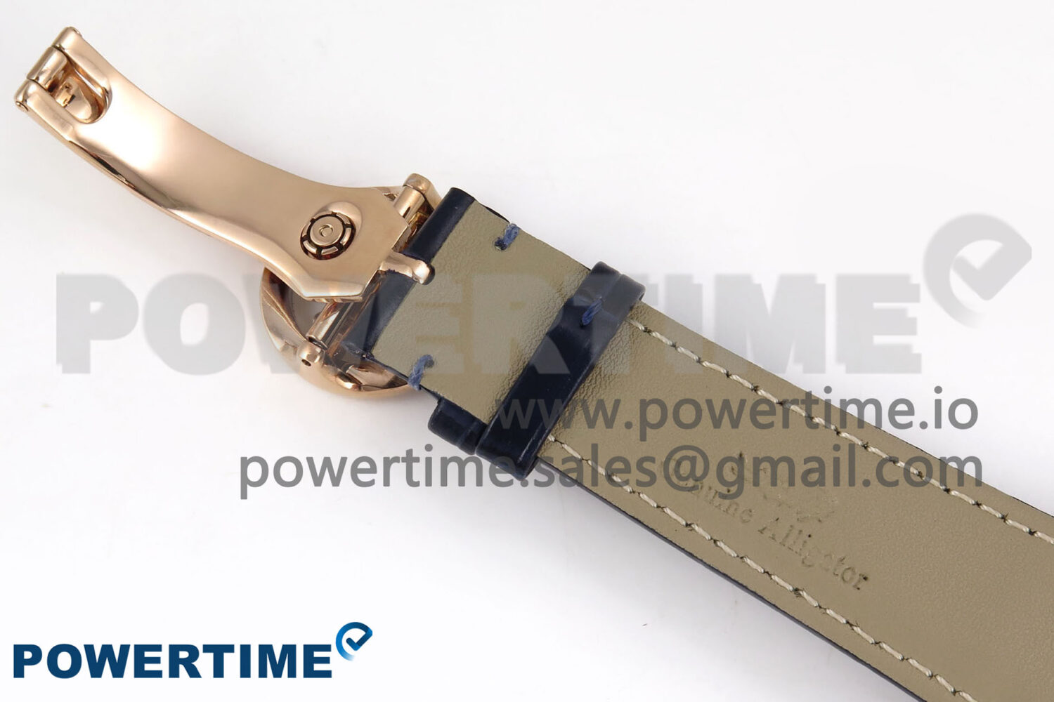 PP Tourbillon RG Rainbow Bezel RMSF Edition Black Starry Dial on Blue Leather Strap - Image 13