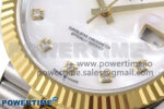 DateJust 41 126333 EWEF 1:1 Best Edition White MOP Dial on SS/YG Jubilee Bracelet A3235 - Image 5