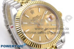 DateJust 41 126333 EWEF 1:1 Best Edition YG Stick Dial on SS/YG Jubilee Bracelet A3235 - Image 2