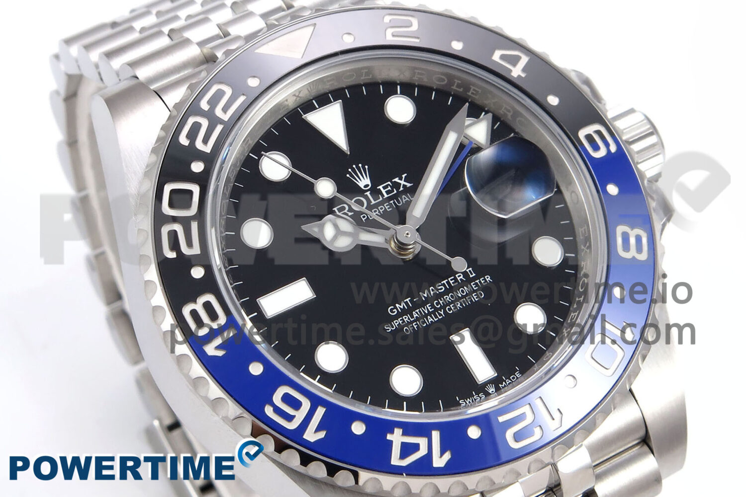 GMT-Master II 126710 BLNR 904L THBF 1:1 Best Edition on Jubilee Bracelet SH3285 CHS - Image 2