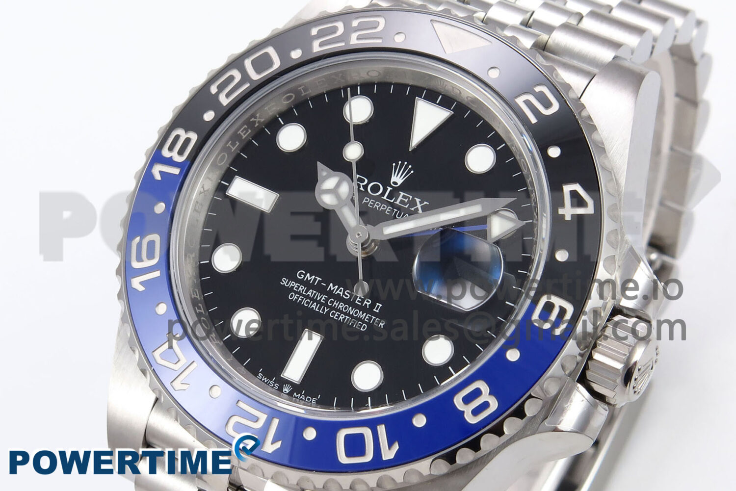 GMT-Master II 126710 BLNR 904L THBF 1:1 Best Edition on Jubilee Bracelet SH3285 CHS - Image 3