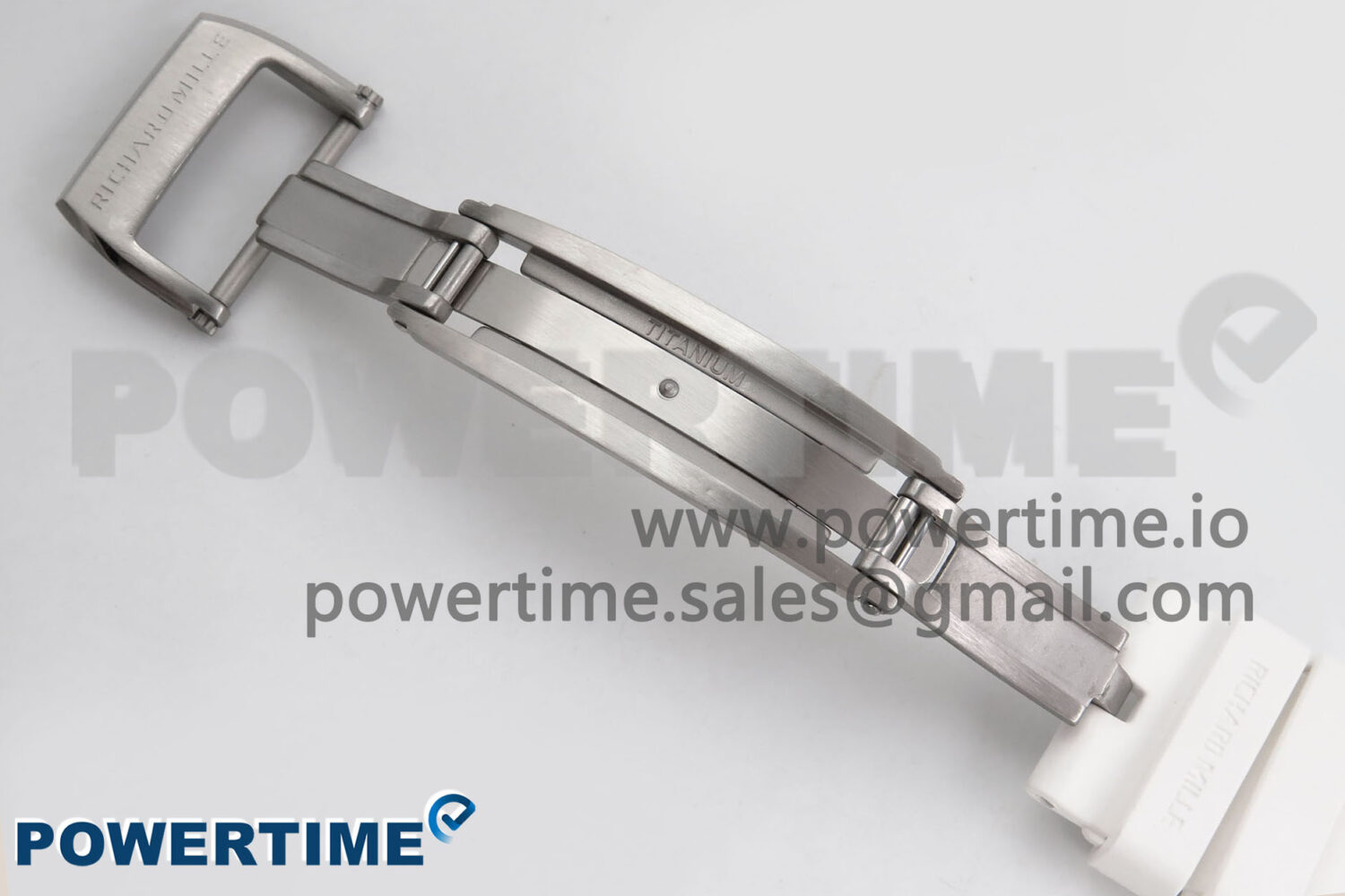 RM055 White Ceramic T+F 1:1 Best Edition Red Skeleton Dial on White Rubber Strap RMUL2 Super Clone - Image 11