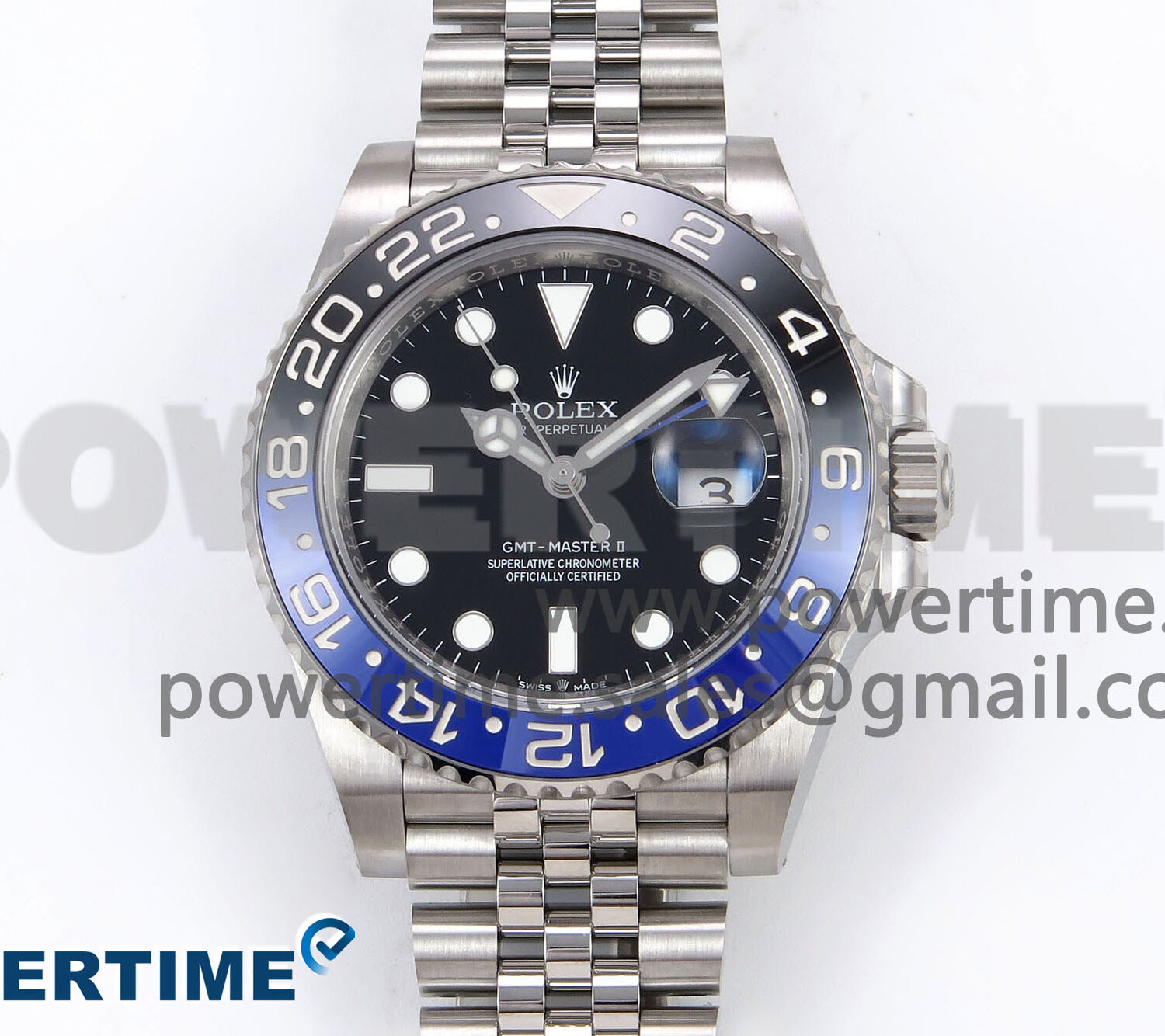 GMT-Master II 126710 BLNR 904L THBF 1:1 Best Edition on Jubilee Bracelet SH3285 CHS