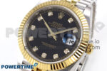 DateJust 41 126333 EWEF 1:1 Best Edition Black Diamonds Dial on SS/YG Jubilee Bracelet A3235 - Image 3