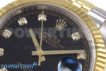 DateJust 41 126333 EWEF 1:1 Best Edition Black Diamonds Dial on SS/YG Jubilee Bracelet A3235 - Image 4