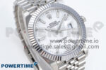 DateJust 41 126334 QF 1:1 Best Edition 904L Steel White Stick Dial on SS Jubilee Bracelet VR3235 - Image 2