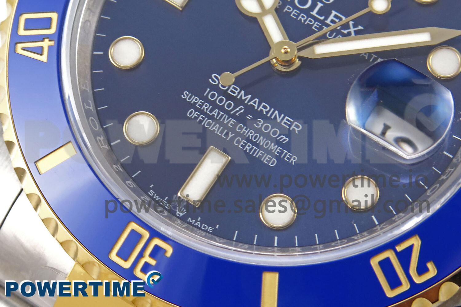 Submariner 41mm 126613 LB YG/SS EWEF 1:1 Best Edition Blue Dial on YG/SS Bracelet A3235 - Image 5