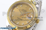 DateJust 41 126333 EWEF 1:1 Best Edition YG Diamonds Dial on SS/YG Jubilee Bracelet A3235 - Image 3