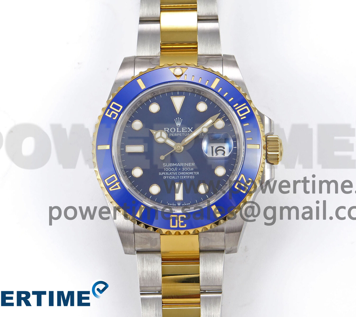 Submariner 41mm 126613 LB YG/SS EWEF 1:1 Best Edition Blue Dial on YG/SS Bracelet A3235