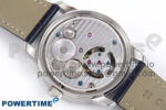 PP Tourbillon SS Diamonds Bezel RMSF Edition Black Starry Dial on Blue Leather Strap - Image 9