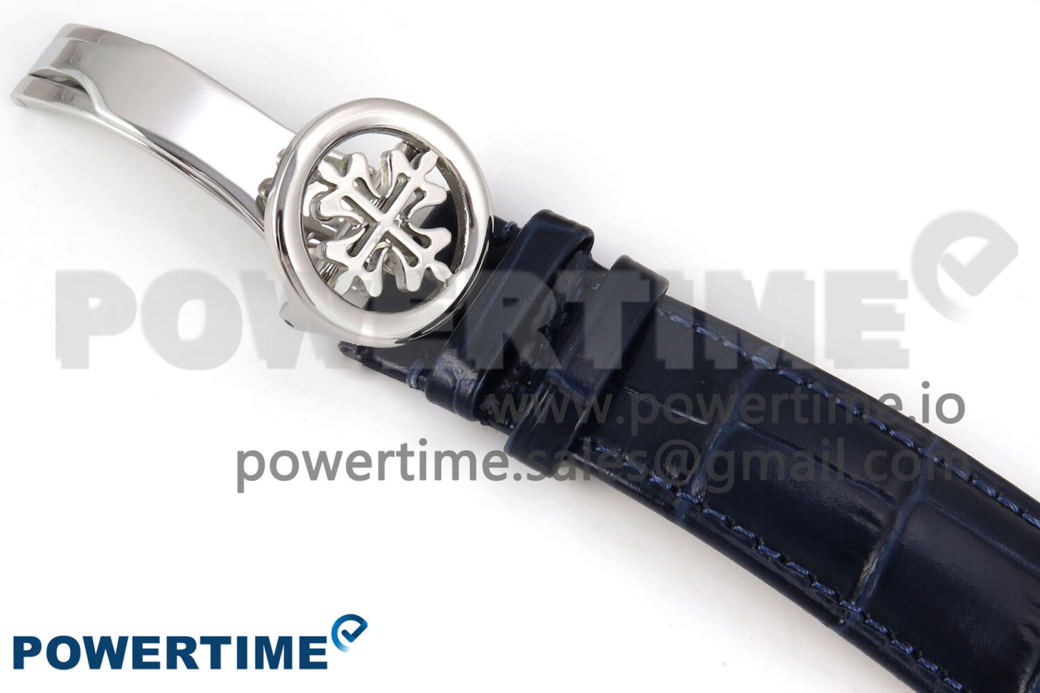 PP Tourbillon SS Diamonds Bezel RMSF Edition Black Starry Dial on Blue Leather Strap - Image 12