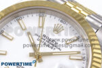DateJust 41 126333 EWEF 1:1 Best Edition White Stick Dial on SS/YG Jubilee Bracelet A3235 - Image 4
