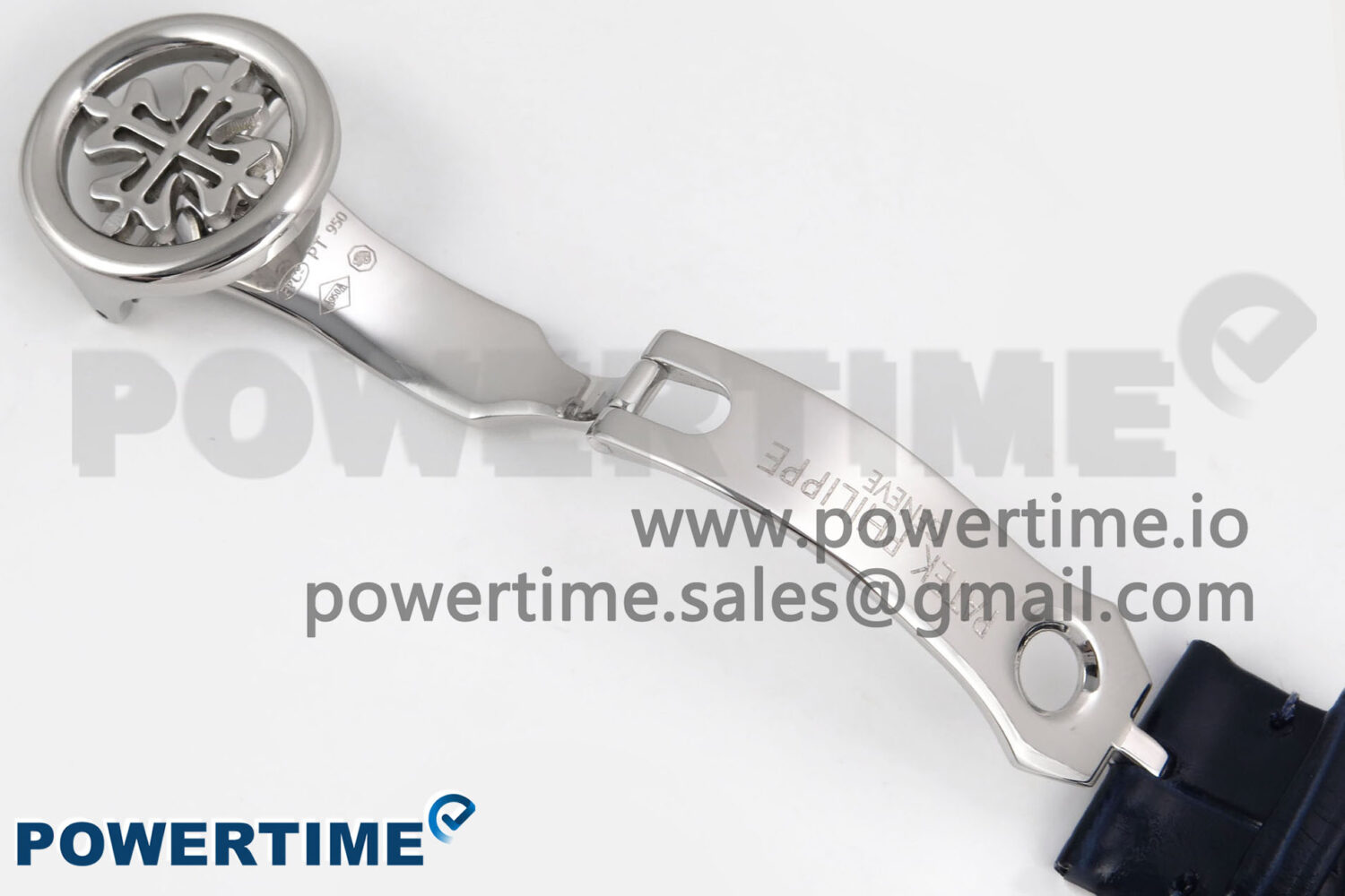 PP Tourbillon SS Diamonds Bezel RMSF Edition Black Starry Dial on Blue Leather Strap - Image 14