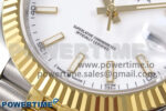 DateJust 41 126333 EWEF 1:1 Best Edition White Stick Dial on SS/YG Jubilee Bracelet A3235 - Image 5