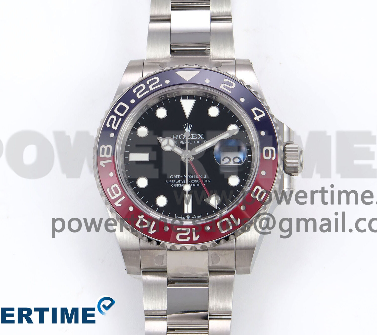 GMT-Master II 126710 BLRO 904L THBF 1:1 Best Edition on Oyster Bracelet SH3285 CHS