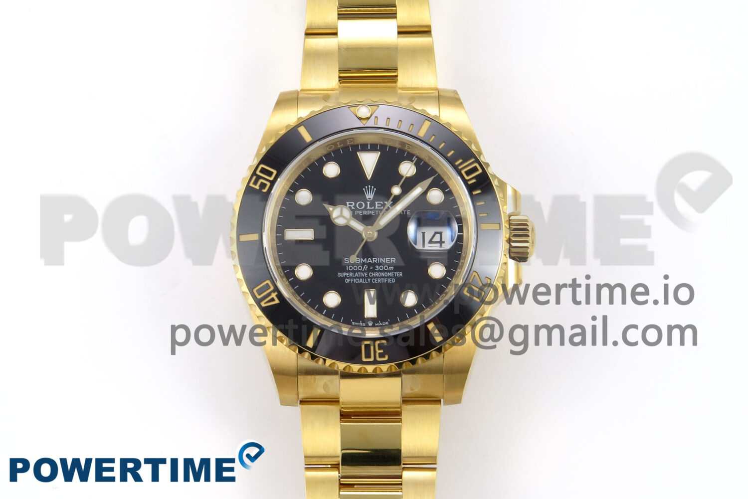 Submariner 41mm 126618 LN YG EWEF 1:1 Best Edition Black Dial on YG Bracelet A3235 - Image 1