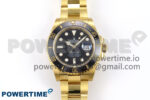 Submariner 41mm 126618 LN YG EWEF 1:1 Best Edition Black Dial on YG Bracelet A3235