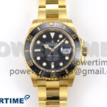 Submariner 41mm 126618 LN YG EWEF 1:1 Best Edition Black Dial on YG Bracelet A3235