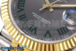 DateJust 41 126333 EWEF 1:1 Best Edition Gray Dial Green Roman Markers on SS/YG Jubilee Bracelet A3235 - Image 5