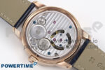 PP Tourbillon RG Diamonds Bezel RMSF Edition Black Starry Dial on Blue Leather Strap - Image 9