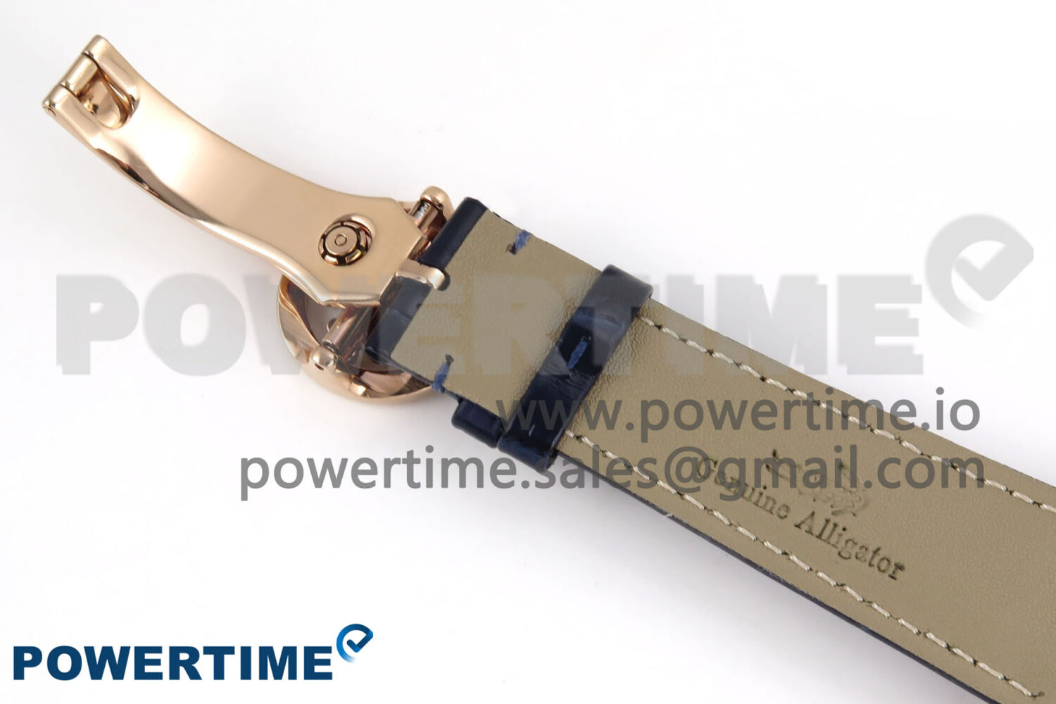 PP Tourbillon RG Diamonds Bezel RMSF Edition Black Starry Dial on Blue Leather Strap - Image 13