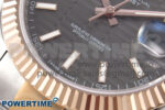 DateJust 41 126331 EWEF 1:1 Best Edition Gray Textured Dial on SS/RG Oyster Bracelet A3235 - Image 5