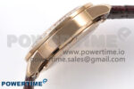PP Tourbillon RG Diamonds Bezel RMSF Edition White Dial on Brown Leather Strap - Image 6