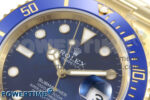 Submariner 41mm 126618 LB YG EWEF 1:1 Best Edition Blue Dial on YG Bracelet A3235 - Image 4