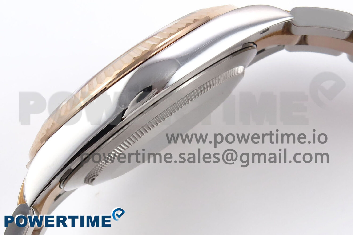 DateJust 41 126331 EWEF 1:1 Best Edition White MOP Dial on SS/RG Oyster Bracelet A3235 - Image 7