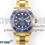 Submariner 41mm 126618 LB YG EWEF 1:1 Best Edition Blue Dial on YG Bracelet A3235