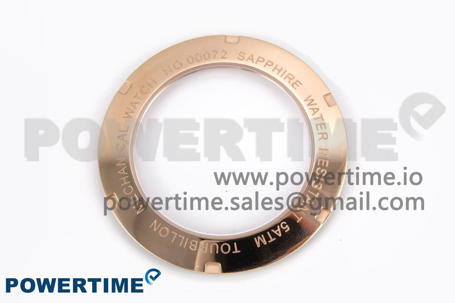PP Tourbillon RG Diamonds Bezel RMSF Edition White Dial on Brown Leather Strap - Image 10