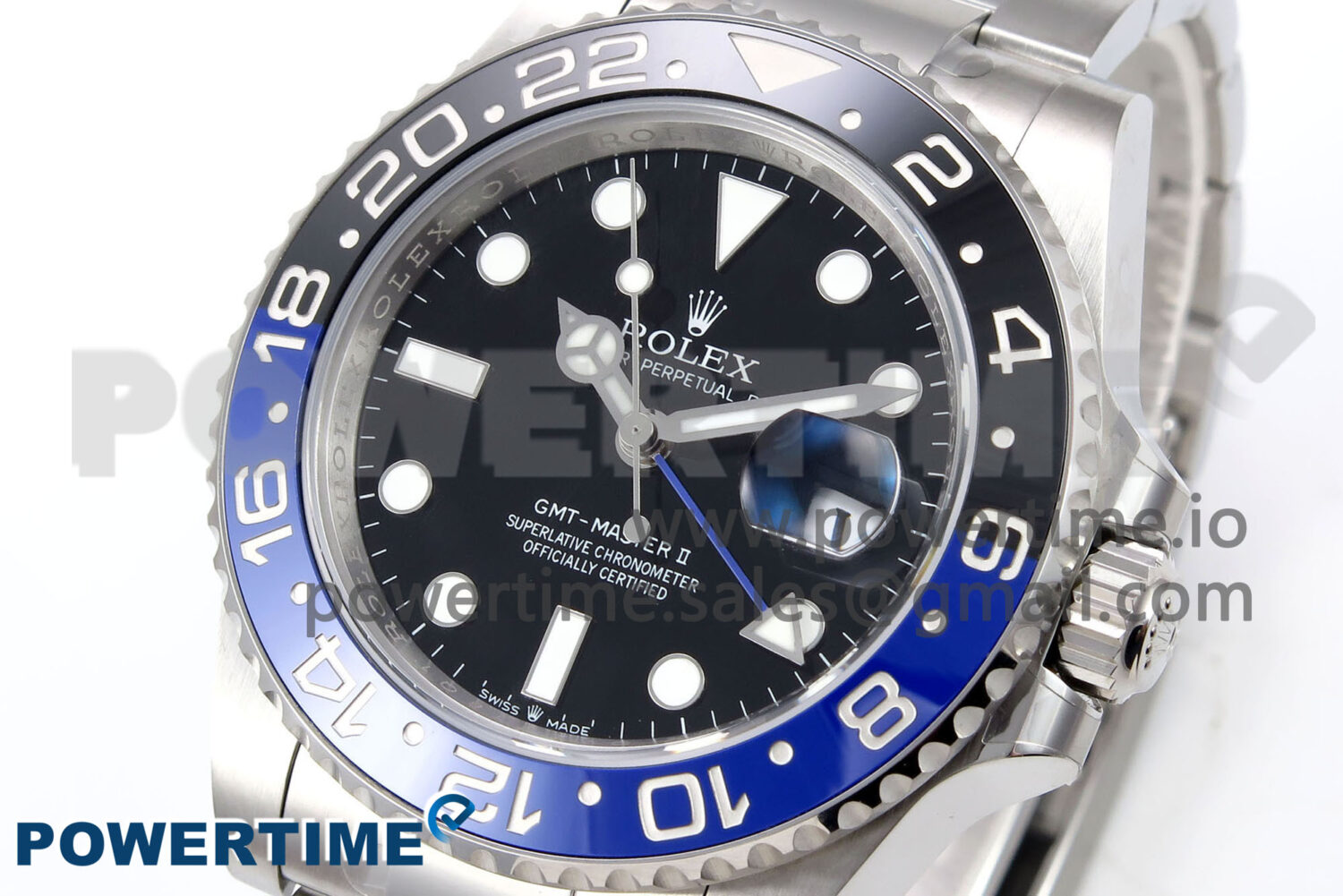 GMT-Master II 126710 BLNR 904L THBF 1:1 Best Edition on Oyster Bracelet SH3285 CHS - Image 3