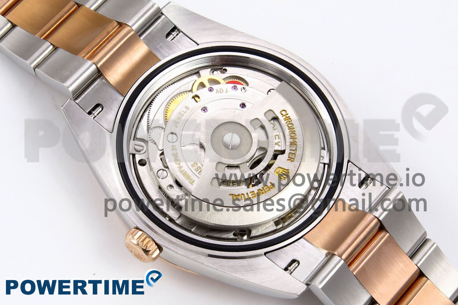 DateJust 41 126331 EWEF 1:1 Best Edition White MOP Dial on SS/RG Oyster Bracelet A3235 - Image 10