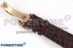 PP Tourbillon RG Diamonds Bezel RMSF Edition White Dial on Brown Leather Strap - Image 13
