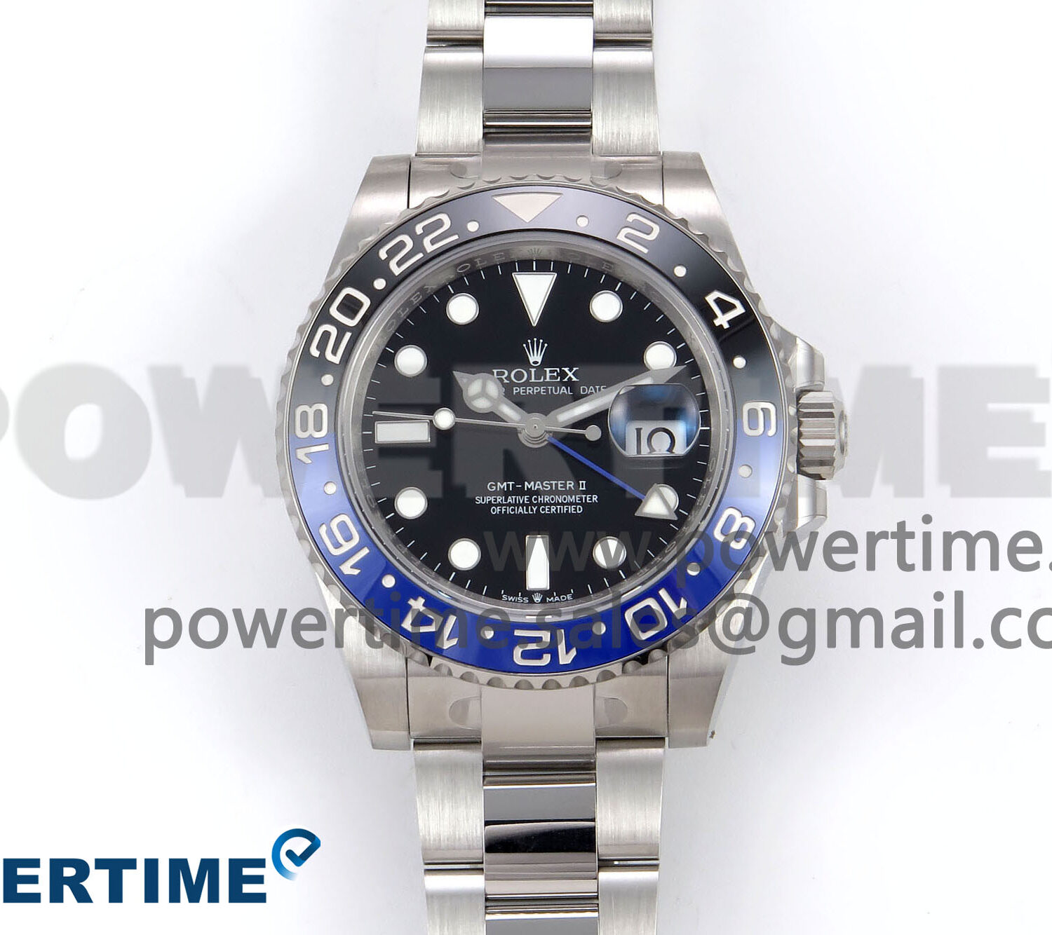 GMT-Master II 126710 BLNR 904L THBF 1:1 Best Edition on Oyster Bracelet SH3285 CHS