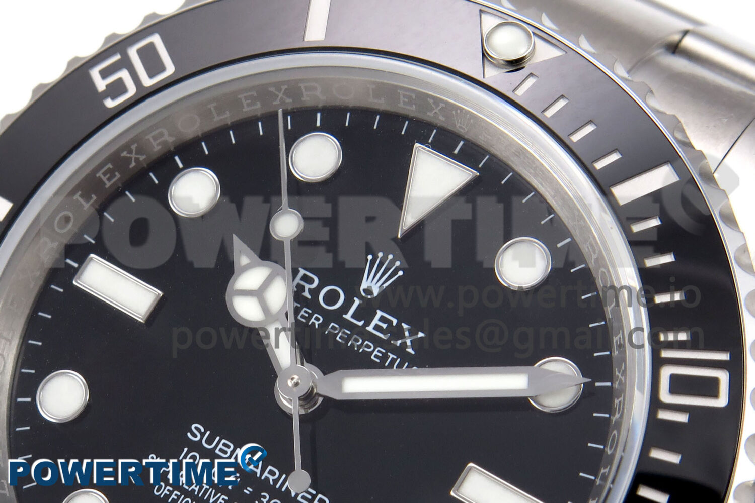 Submariner 41mm 124060 No Date SS EWEF 1:1 Best Edition Black Dial on SS Bracelet A3230 - Image 4