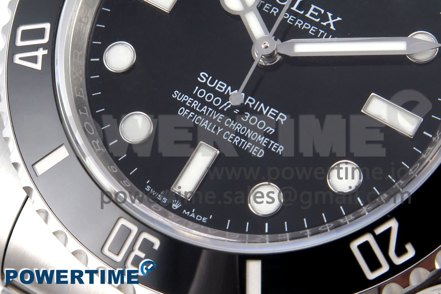 Submariner 41mm 124060 No Date SS EWEF 1:1 Best Edition Black Dial on SS Bracelet A3230 - Image 5