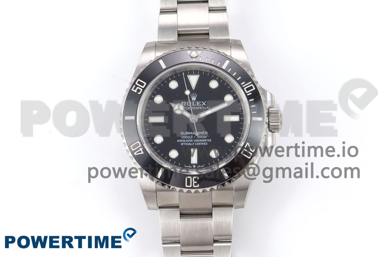 Submariner 41mm 124060 No Date SS EWEF 1:1 Best Edition Black Dial on SS Bracelet A3230 - Image 1