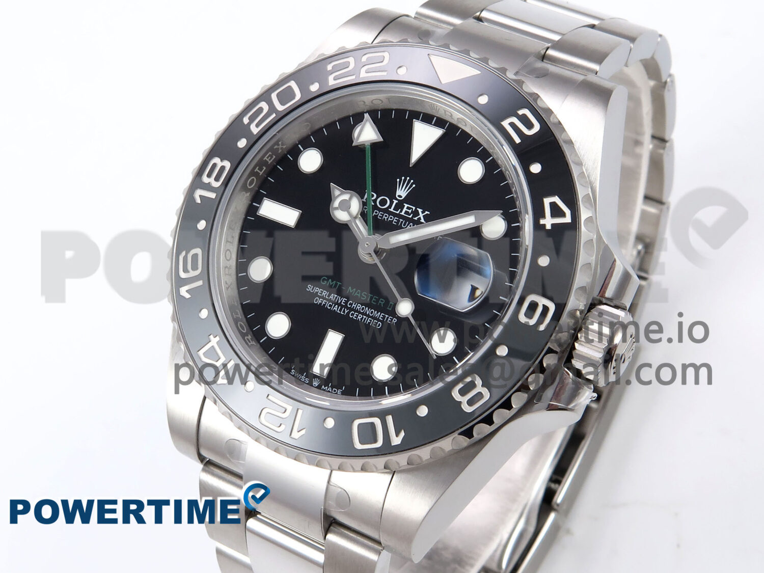 GMT-Master II 126710 GRNR 904L THBF 1:1 Best Edition on Oyster Bracelet SH3285 CHS - Image 3